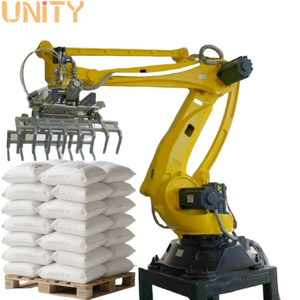 25KG 40KG 50KG セメント/化学薬品/食品/動物飼料バッグ用パレタイジングロボット