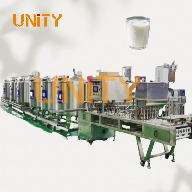 Produktionslinie f&uuml;r pasteurisierte Milch, Verarbeitungsausr&uuml;stung, kleine Produktionslinie f&uuml;r Milchpasteur