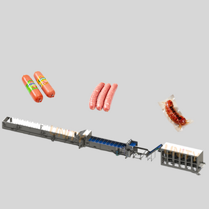 Linea di produzione completamente automatica della macchina per la lavorazione delle salsicce per hot dog&nbsp;