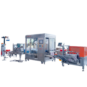 የሣጥን ግንባታ ማሸግ ማኅተም Palletizing Automation የማሸጊያ መስመር